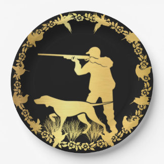 Only for real hunters paper plates 