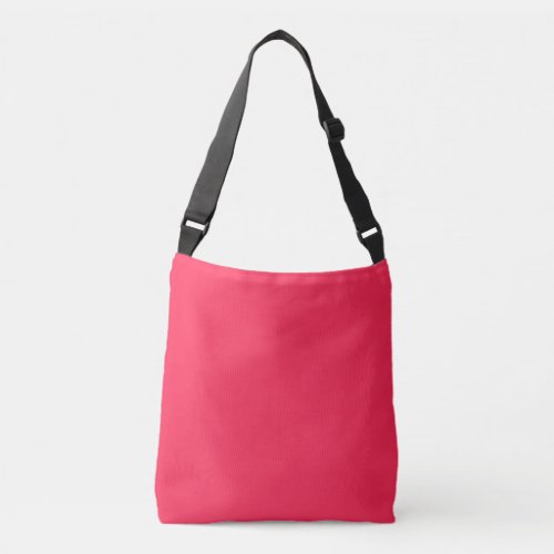 Only fuchsia pink pretty solid color OSCB06 Crossbody Bag