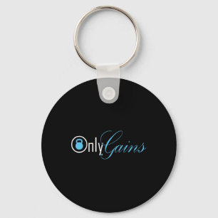 Only Gains Fitness Stainless Steel Insulated Kettl Keychain
