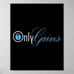Only Gains Fitness Studio 1 Poster