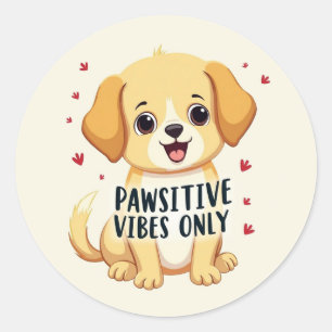 Only Good Paws Classic Round Sticker
