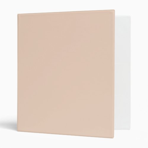 Only gorgeous dusty rose solid OSCB07 background 3 Ring Binder