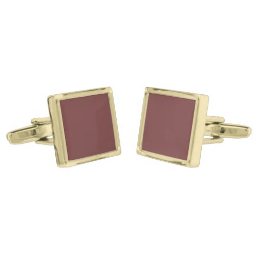 Only gorgeous warm burgundy solid color OSCB21 Cufflinks