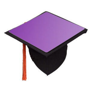 Only Gradients Color - purple + your idea Graduation Cap Topper