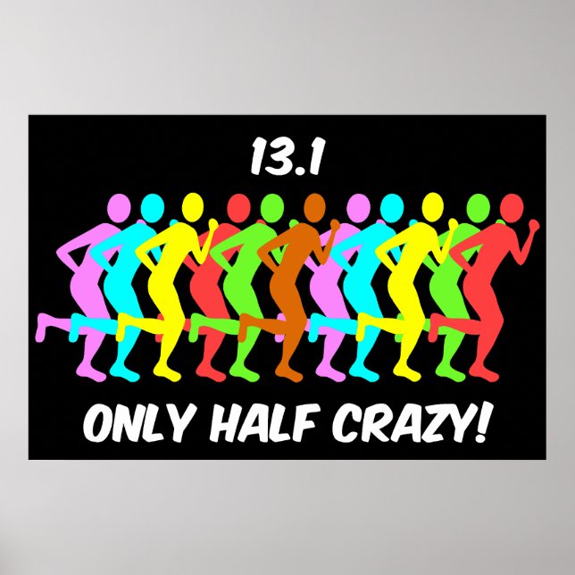 only half crazy poster (Front)