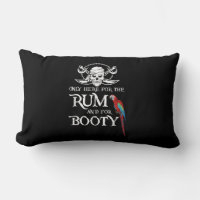 Only Here   Rum And  Booty Pirate & Parrot Pirate