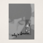 only in dreams funeral invitations (Front)