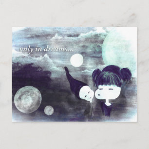 only in dreams ... postcard