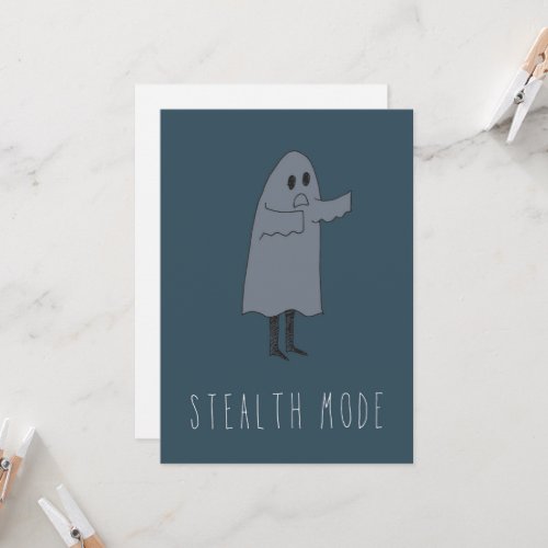 Only in Silicon Valley Greeting Card Stealth Card