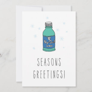 Only in Silicon Valley Greeting: Seasons Greetings Holiday Card