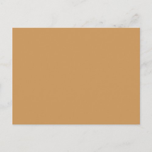 Only khaki tan cool solid color OSCB39 Postcard