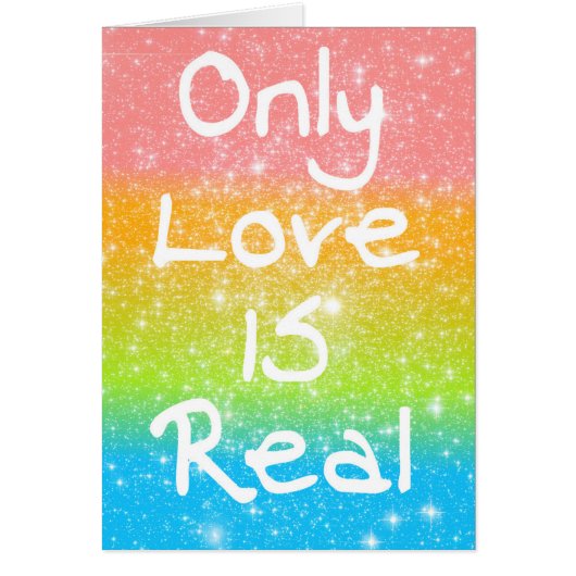 Only Love is Real Cards (Front)