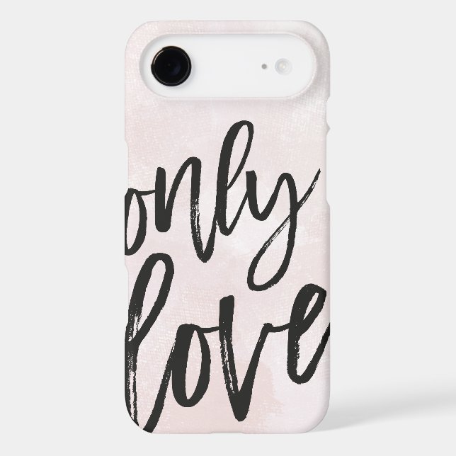 Only Love Pink Case-Mate iPhone Case (Back)