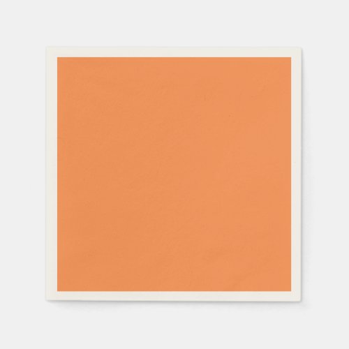 Only melon orange pretty solid OSCB46 background Napkins