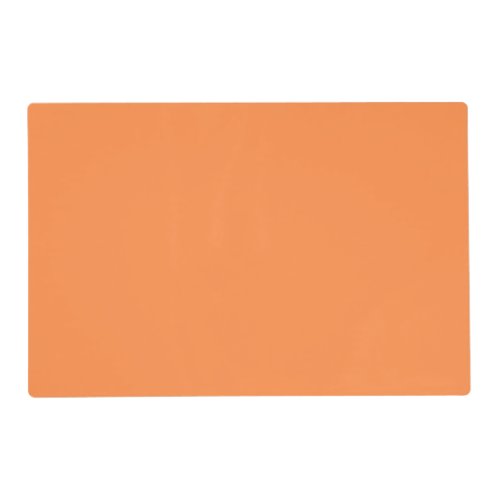 Only melon orange pretty solid OSCB46 background Placemat