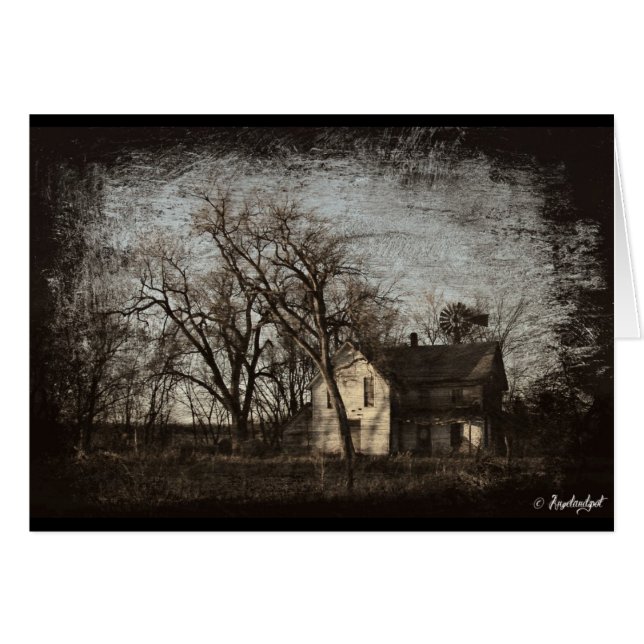 Only Memories Remain, Abandoned Farm House Cards (Front Horizontal)