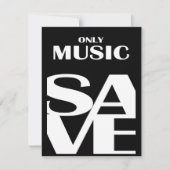 Only Music Save. (Front)