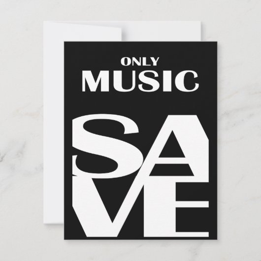 Only Music Save. (Front)
