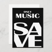 Only Music Save. (Front/Back)