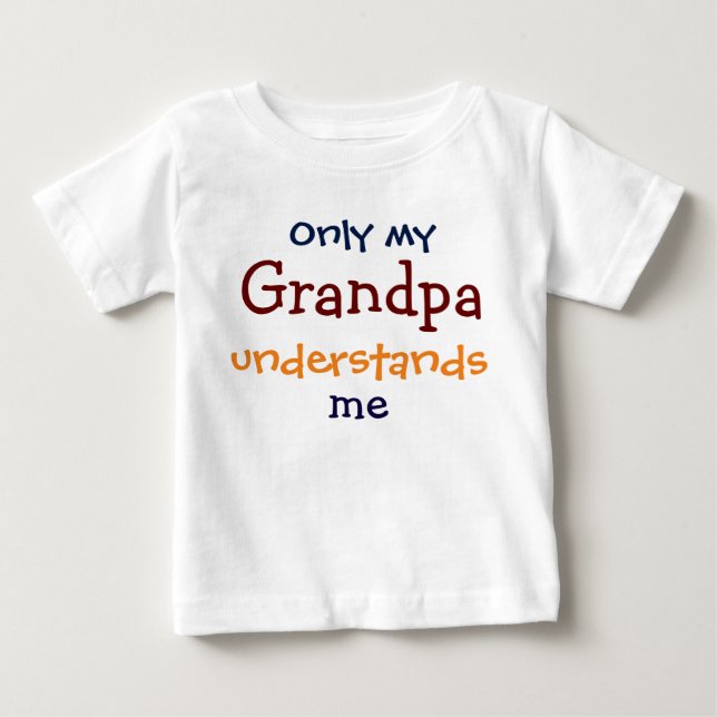 Only My Grandpa Understands Me Child's T-Shirt (Front)