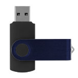 Only Navy Blue Gorgeous Solid Color Oscb13 Flash Drive at Zazzle