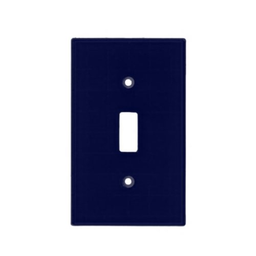 Only navy blue gorgeous solid color OSCB13 Light Switch Cover