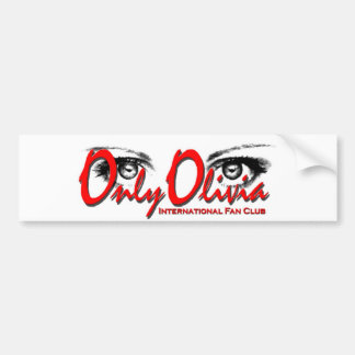 Only Olivia Bumper Sticker