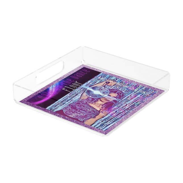 Only on the Dance Floor Acrylic Tray (Angled)