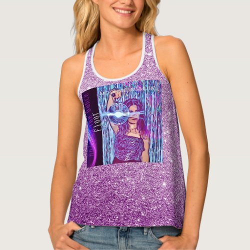 Only on the Dance Floor Cover Art Tank Top