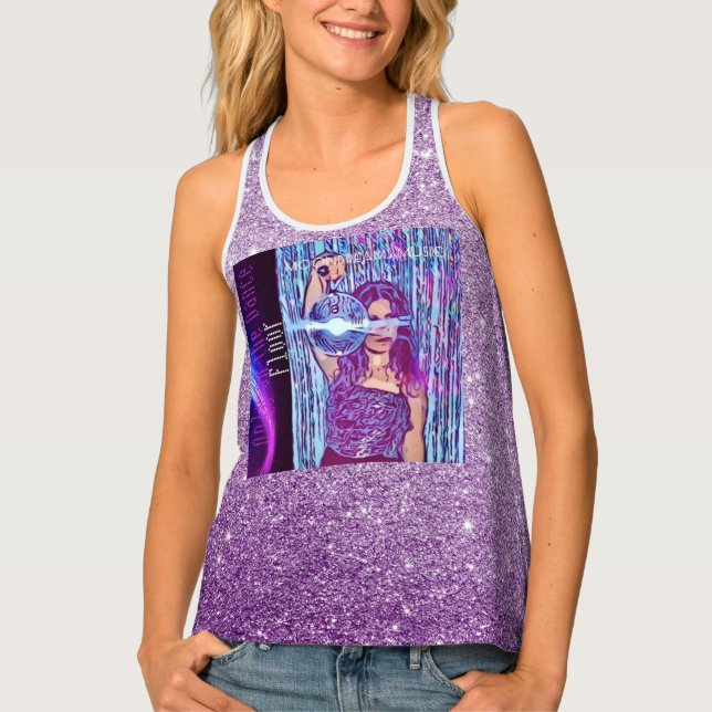 Only on the Dance Floor Cover Art Tank Top (Front)