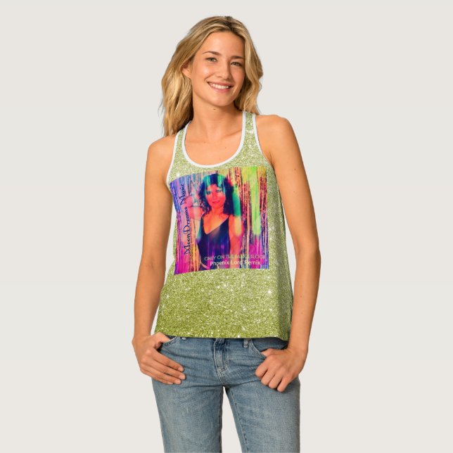 Only on the Dance Floor Remix Tank Top (Front Full)