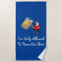 Only One Beer Funny Cartoon