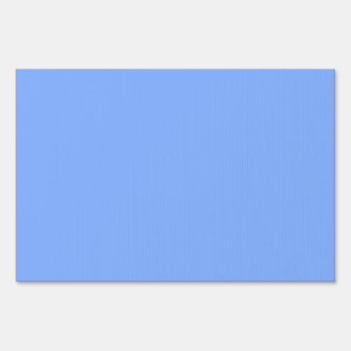 Only Pale blue solid color Sign