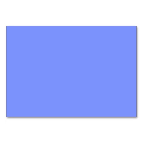 Only periwinkle blue elegant color OSCB32 Table Number