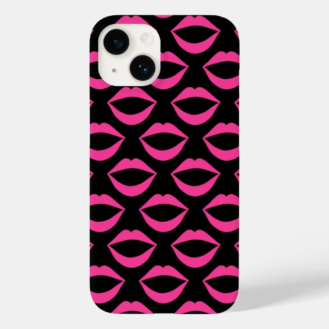Only pink lipstick to wear   Case-Mate iPhone case (Back)