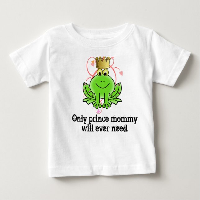 Only Prince Mommy Will Ever Need baby romper (Front)