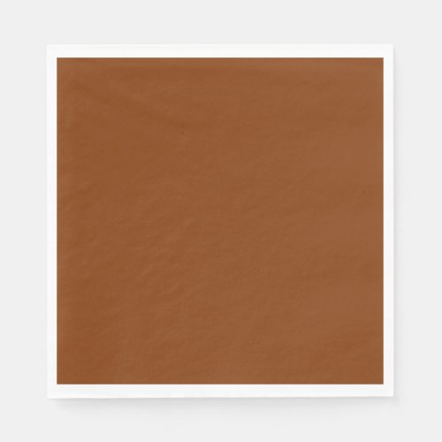 Only red rust solid cool OSCB47 background Paper Napkins