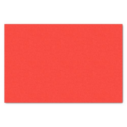 Only red tomato rustic solid color OSCB35 Tissue Paper