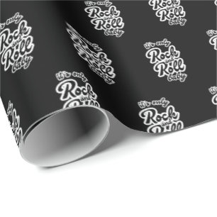 Only Rock and roll baby Wrapping Paper