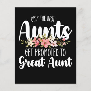 Only The Best Aunts Get Promoted To Great Aunt