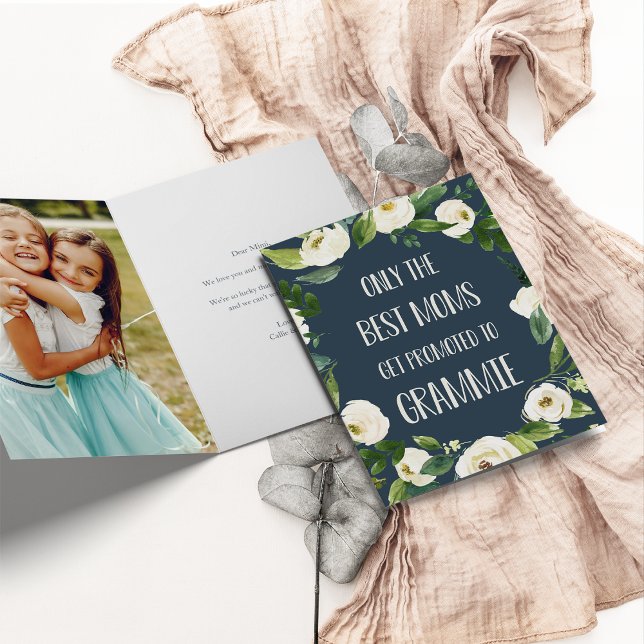 Only the Best Moms Get Promoted to Grammie Card (Creator Uploaded)