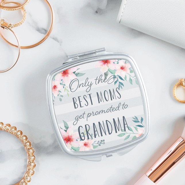 Only the Best Moms Get Promoted to Grandma Vanity Mirror (Creator Uploaded)