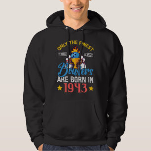 Only The Finest Vintage Classic Bowlers Are Born I Hoodie