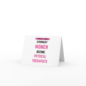 Only The Strongest Women Become Physical 2 Holiday Card