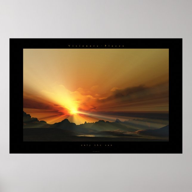 only the sun poster (Front)