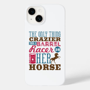 Only Thing Crazier Than Barrel Racer Is Her Horse Case-Mate iPhone 14 Case