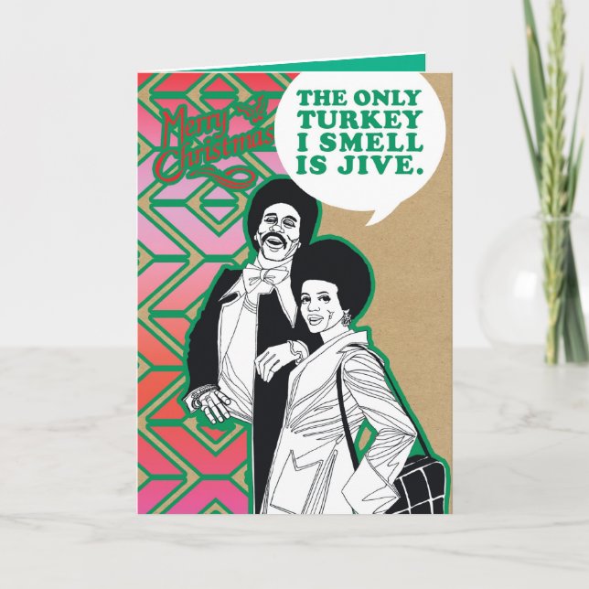 Only Turkey I Smell is Jive Card (Front)