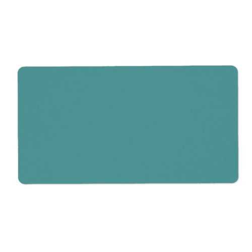 Only turquoise cool dark cyan OSCB42 labels