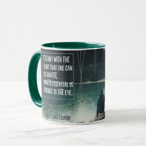 Only With The Heart Mug