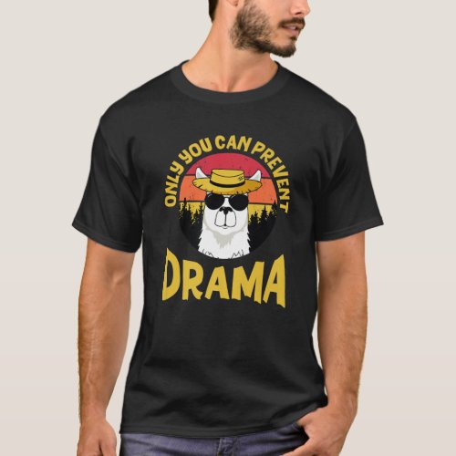 Only You Can Prevent Drama T_Shirt